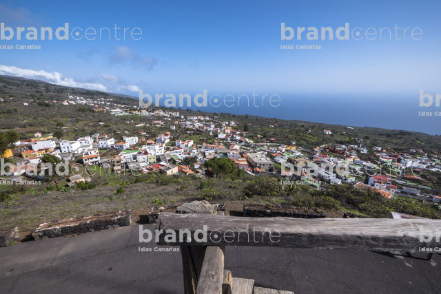 El Pinar from the Tanajara viewpoint