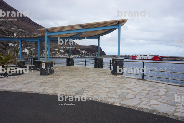 Paseo Marítimo del Puerto de La Estaca (Ruta en coche - de Isora a la Costa Este de la isla de El Hierro)