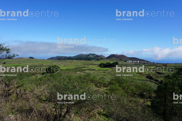 Vistas de San Andrés desde la HI-1 (Ruta en coche por la cumbre  herreña)