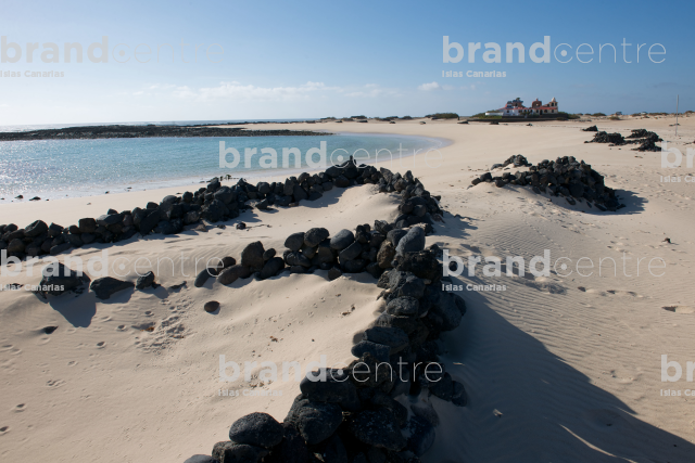 La Concha beach, in Cotillo