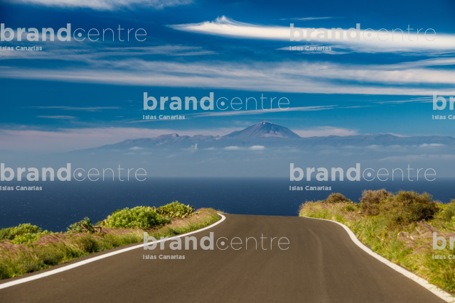 Panorama de Tenerife desde Gran Canaria