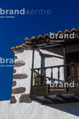Typical Canarian balcony Typical Canarian balcony