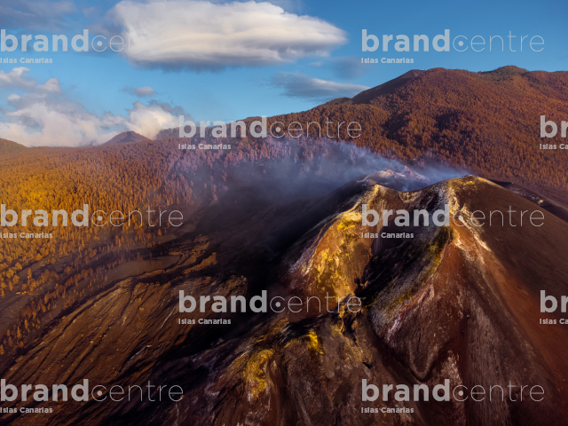 Tajogaite volcano