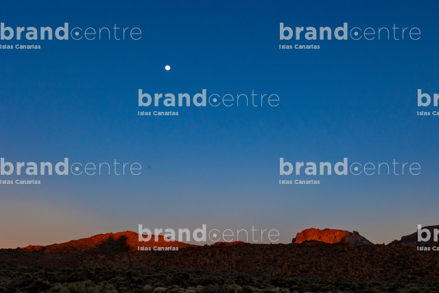 Sunset in the Cañadas del Teide