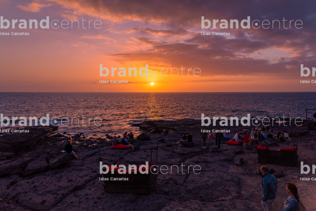 Sunset at Playa Paraiso