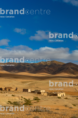 Typical Fuerteventura: Landscape near La Florida
