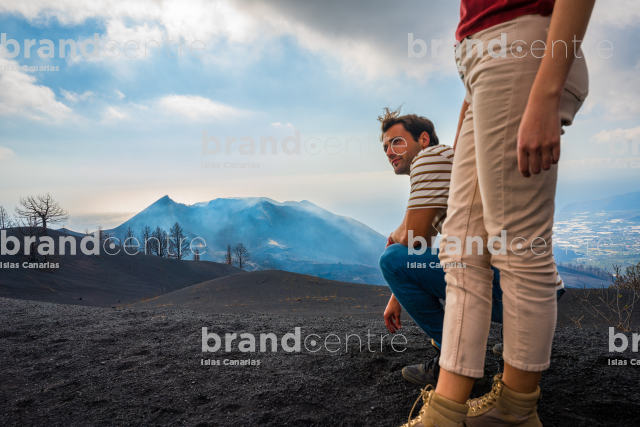 Tajogaite volcano