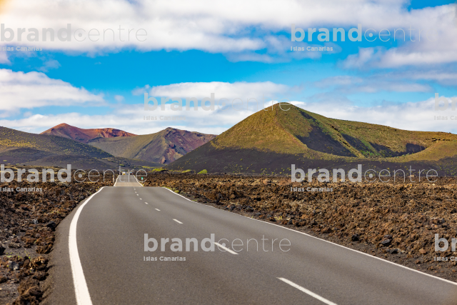 On the road - Timanfaya