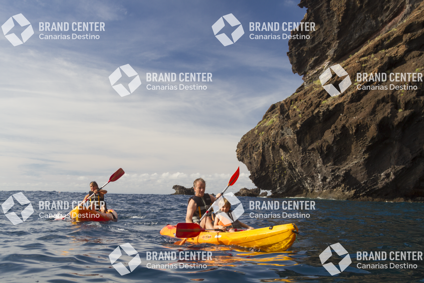 Excursión en kayak por Los Gigantes