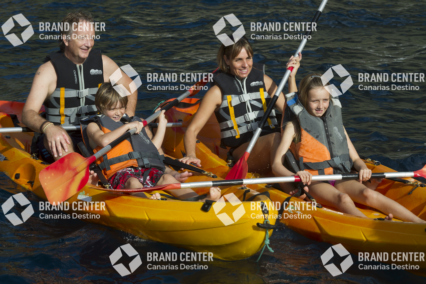 Excursión en kayak por Los Gigantes