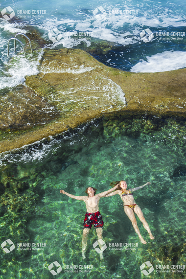 Natural pools of the Flowerpot