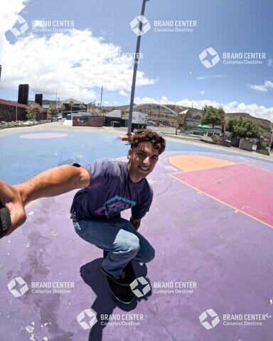 Skate en el Paseo de Las Canteras