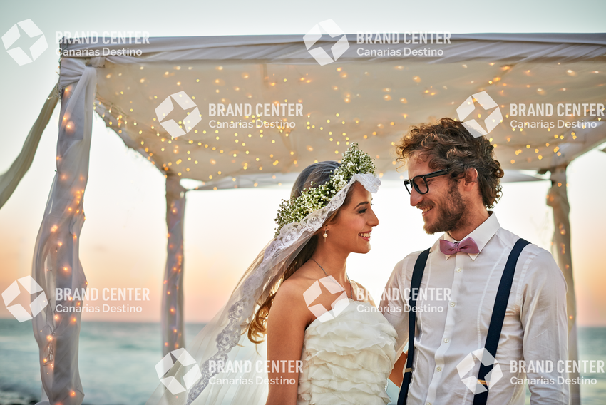 Hipster wedding