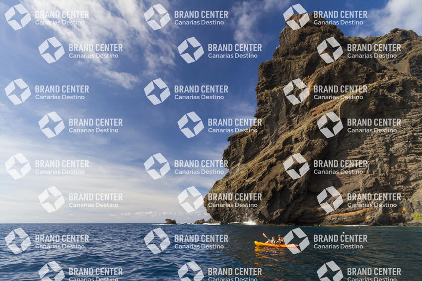 Kayak excursion through Los Gigantes