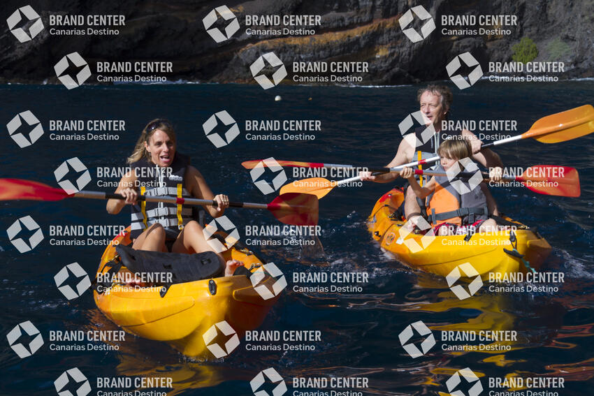 Excursión en kayak por Los Gigantes