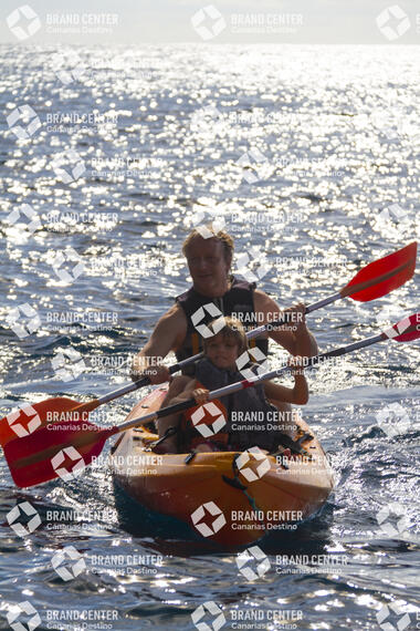 Excursión en kayak por Los Gigantes