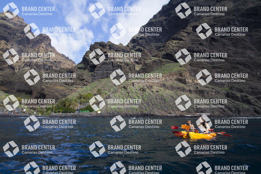Excursión en kayak por Los Gigantes
