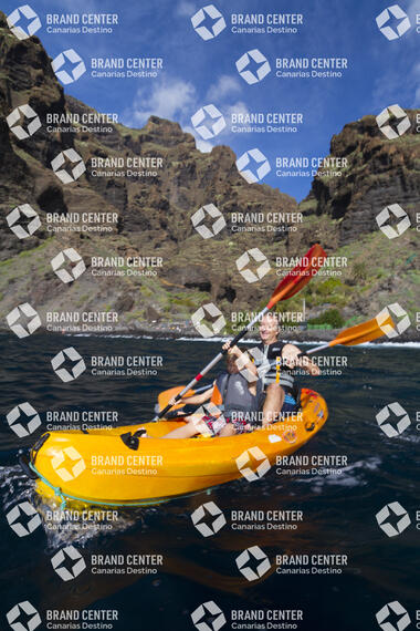 Excursión en kayak por Los Gigantes