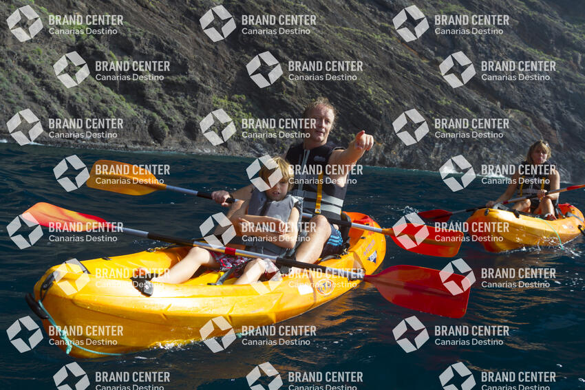 Excursión en kayak por Los Gigantes