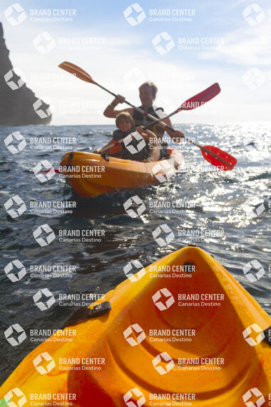 Excursión en kayak por Los Gigantes