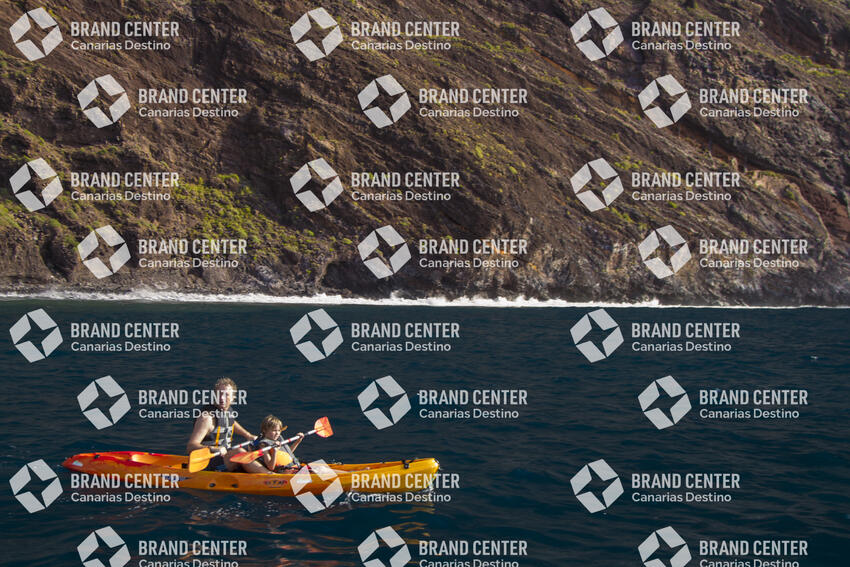Excursión en kayak por Los Gigantes