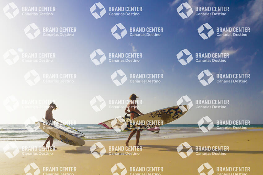 Windsurf en Playa La Barca, Parque Natural de Jandía