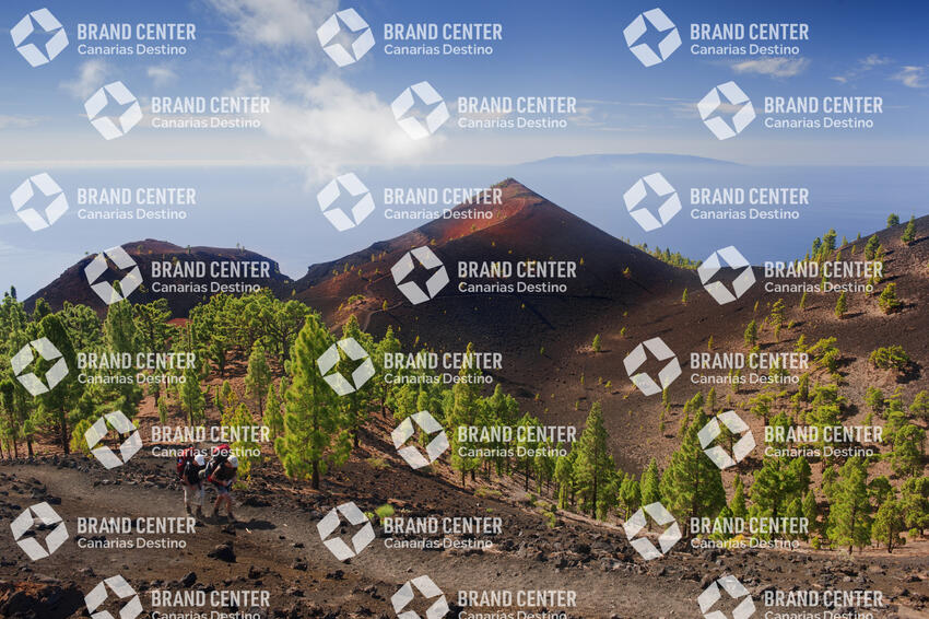 Route of the volcanoes, La Palma