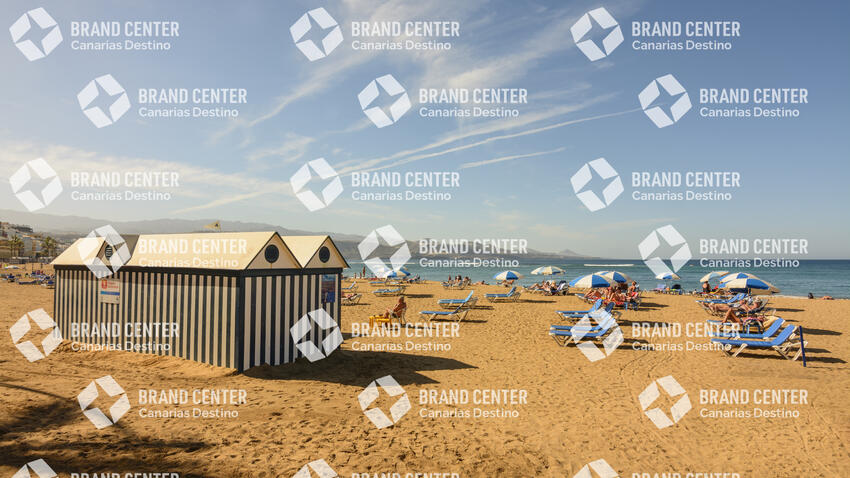 Playa de Las Canteras Hamacas