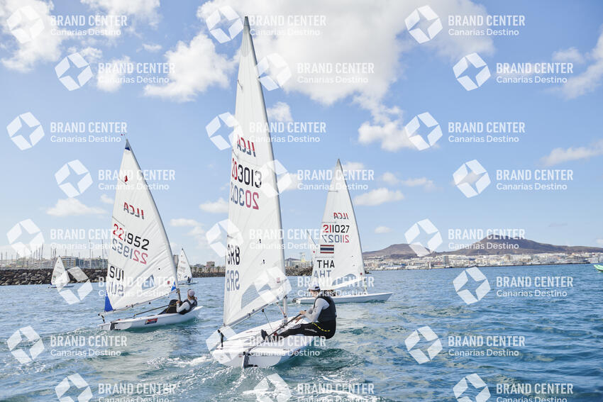 Sailing. Marina of Las Palmas de Gran Canaria