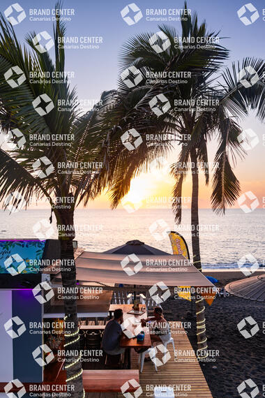 Atardecer en Puerto Naos