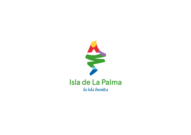 Isotipo Isla de La Palma Fondo Gris PNG