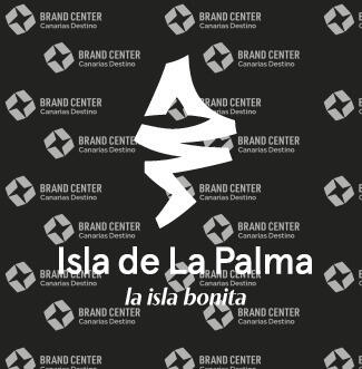 Isotipo Isla de La Palma con Texto debajo AI