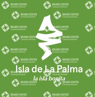 Isotipo Isla de La Palma con Texto debajo AI