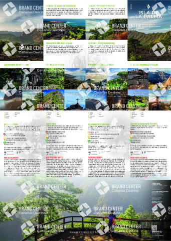 Map of Trails of the Island of La Palma 2026