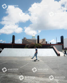Skate en el Paseo de Las Canteras