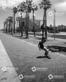 Skate en el Paseo de Las Canteras