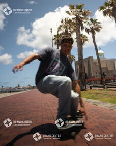 Skate en el Paseo de Las Canteras