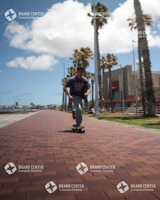 Skate en el Paseo de Las Canteras
