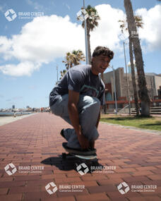 Skate en el Paseo de Las Canteras