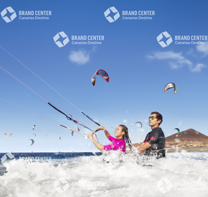 Kitesurf en Playa de Leocadio Machado