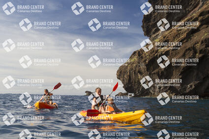 Excursión en kayak por Los Gigantes