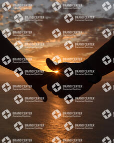 Sunset hands