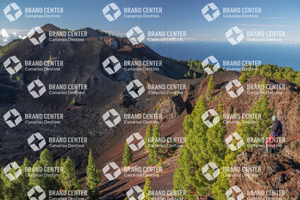 San Juan Volcano, Cumbre Vieja. Volcanoes Route