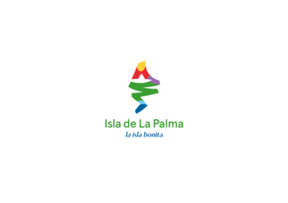 Isotipo Isla de La Palma Fondo Gris PNG