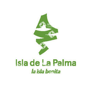 Isotipo Isla de La Palma con Texto debajo AI