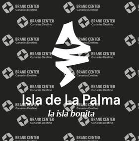 Isotipo Isla de La Palma con Texto debajo AI